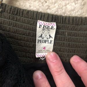 Free People one of a kind Sample dress